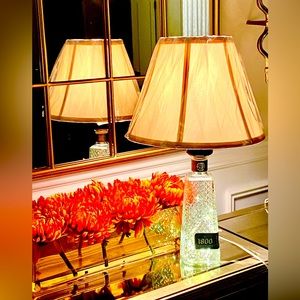 1800 Cristalino Tequila Bottle lamp